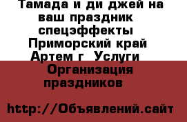 Тамада и ди-джей на ваш праздник   спецэффекты - Приморский край, Артем г. Услуги » Организация праздников   